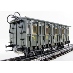 M�rklin 43982 Bayerische personvogns�t str�mf�rende koblinger og indvendig belysning samt slutlys