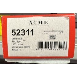 ACME HO 52311 DB personvogn 2 kl. Bpmz