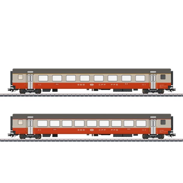 M�rklin 42191 SBB personvogns�t typen EWIII. Nyhed 2025/26