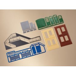 Auhagen HO 80101 &lrm;Udend�rs trappe&lrm; 65 x 30 x 70 mm