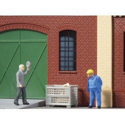 Auhagen HO 80212 industri vinduer L 15 stk. 10 x 22 mm.