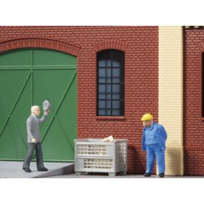 Auhagen HO 80212 industri vinduer L 15 stk. 10 x 22 mm.