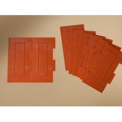 Auhagen HO 80350 gulvplader Modulsystem 8 stk. i alt