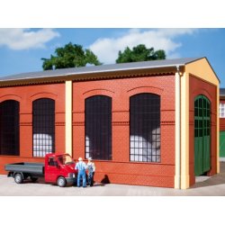 Auhagen HO 80504 &lrm;V�gge 2326B r�d, industriel vindue E&lrm;. Modulsystem