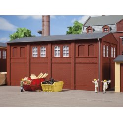 Auhagen HO 80522 &lrm;Vgge 2410C rd&lrm; &lrm;8 vgge med vinduesbninger B og tand Frieze.&lrm;