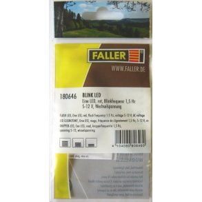Faller HO 180646 blinkende r�d LED lys