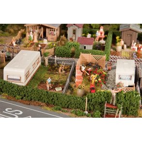 Faller HO 180495  2 kolonihaver med campingvogn