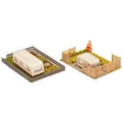 Faller HO 180495  2 kolonihaver med campingvogn