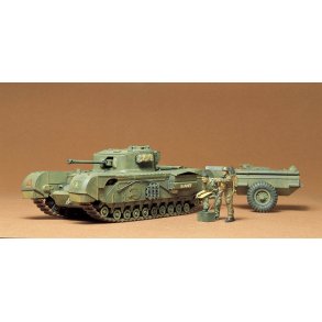 TamTamiyaiya 35100 Britisk Churchill C Tank skala 1:35 byggest