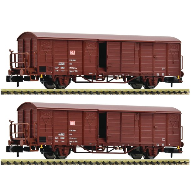 Fleischmann 826216 spor N DB AG Overdkkede godsvognst type Gbsqss