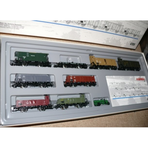 M�rklin 4789 DB godsvogns�t G�terwagen Verband