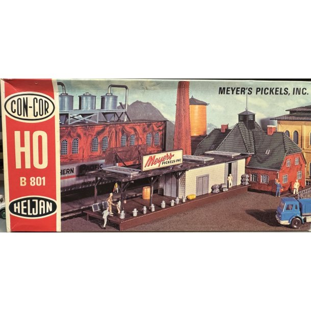 Heljan HO B 801 mejeri bygges�t