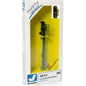 Viessmann HO 4012 indk�rselsignal 79 mm. H�j med 3 lysdioder