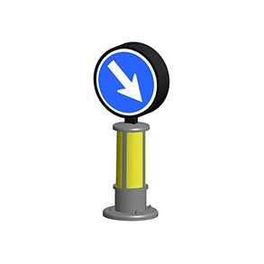 Viessmann HO 5085 trafikskilt med belysning 