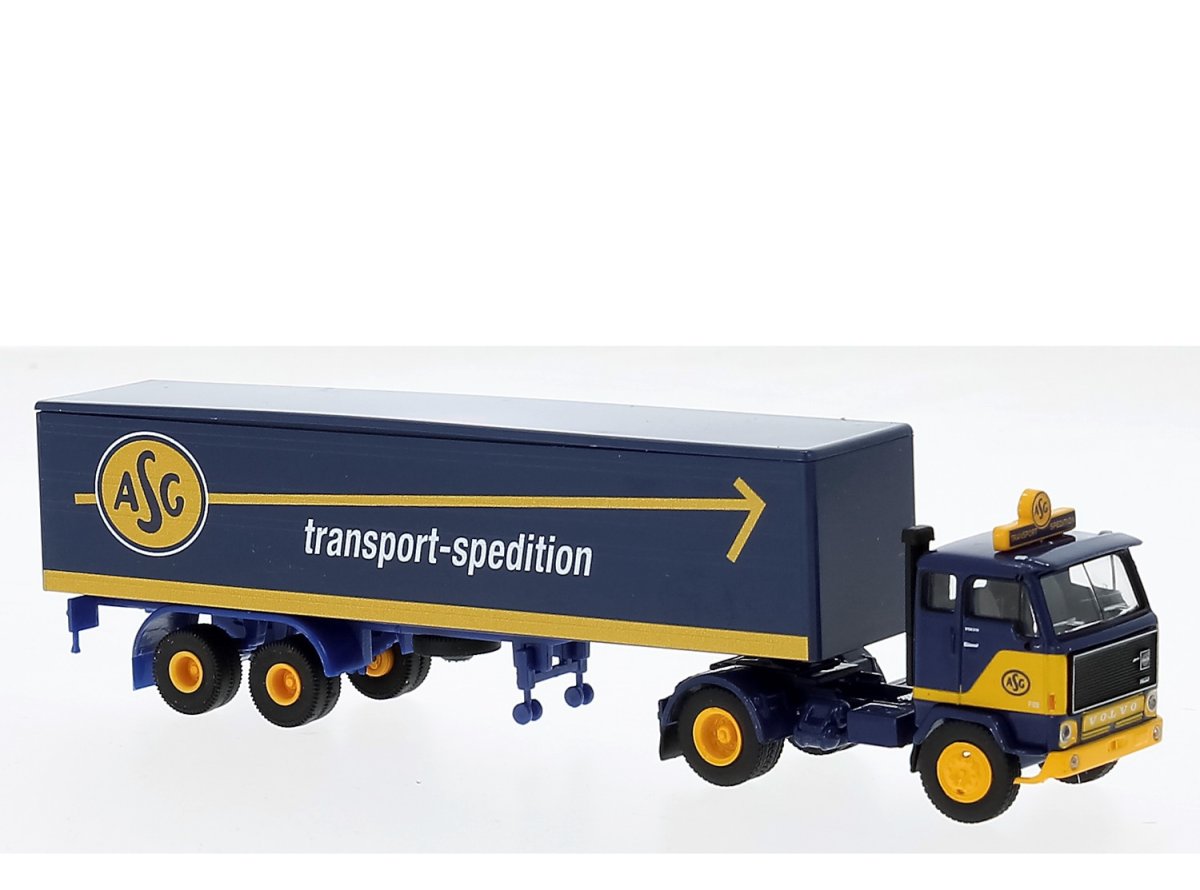 Camion Volvo F 89 Brekina 1/87 - Rynart 1972 - Neuf Sous Boîte - Réf 85685