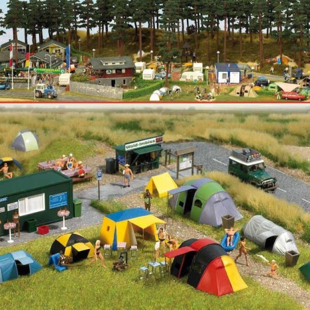 Busch HO 6044 Campingplads 