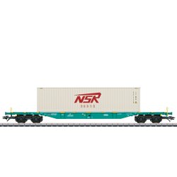 Mrklin 47135 Lineas NV/SA containervogn med 40 fod container High-Cube Boxcontainer Nyhed 2021