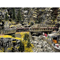 Noch 58470 Bjerg plade granit L32 x B16 cm. Lavet af strukturelt stift skum