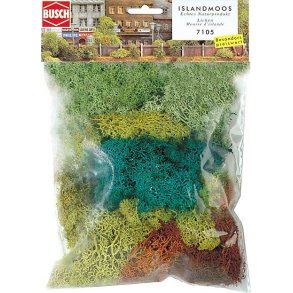 Busch 7105 alle str. Island mos 70 gr.