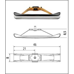 Roco HO 86031 slbesko 46 mm.