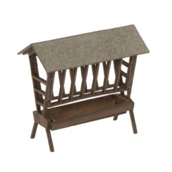 Noch HO 14343 krybbe 2 stk 2,8 x1, 4 cm 2,4 cm h&oslash;j