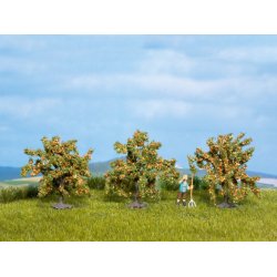 Noch HO-TT-N 25114 appelsin trer 3 stk 4 cm. hj 