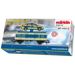 MHI model. M�rklin 47623 Politi Godsvogn med lydmodul