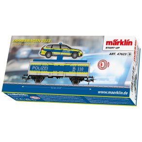 MHI model. M�rklin 47623 Politi Godsvogn med lydmodul