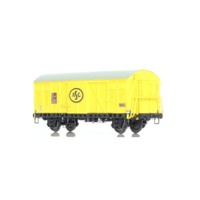 Dekas HO 872316 SJ lukket godsvogn ASG, SJ Ge 550 276, gul, 1954-68. P� lager d.9.5.2026
