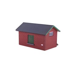 Hobbytrade HO 87364 godsbygning med rde sten. 122 x 97 x 76 mm. Byggest