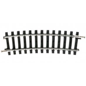 M�rklin 2223 K  bue skinne 1/2 = 15�.