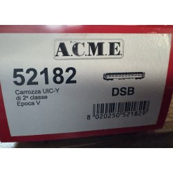 ACME HO 52182 DSB personvogn type UIC-Y. 2 kl. 
