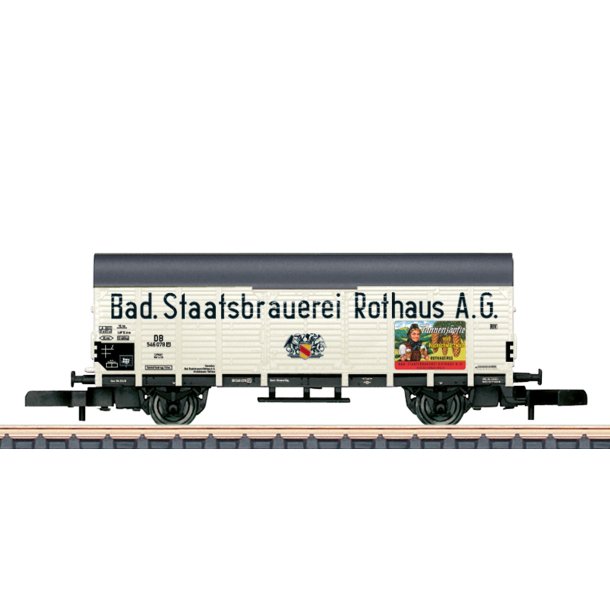 M�rklin 82260 spor Z �lvogn Bad. Staatsbrauerei Rothaus AG. Nyhed 2026