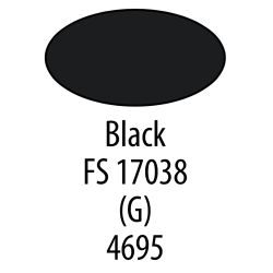 Model Master T4695 acryl maling 14,7 ml. Farve sort blank