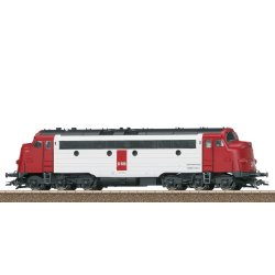 Trix HO 22788 DSB MY diesellok tjenestelokomotiv 1105 med MFX og diesellyd. Nyhed 2023/24