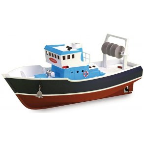 Artesania Latina 900531 tr byggest af Atlantik Fisch-Trawler med motor