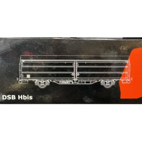 McK HO 0217 DSB lukket godsvogn Albani bemaling Hbis 25 86 225 0 566-1