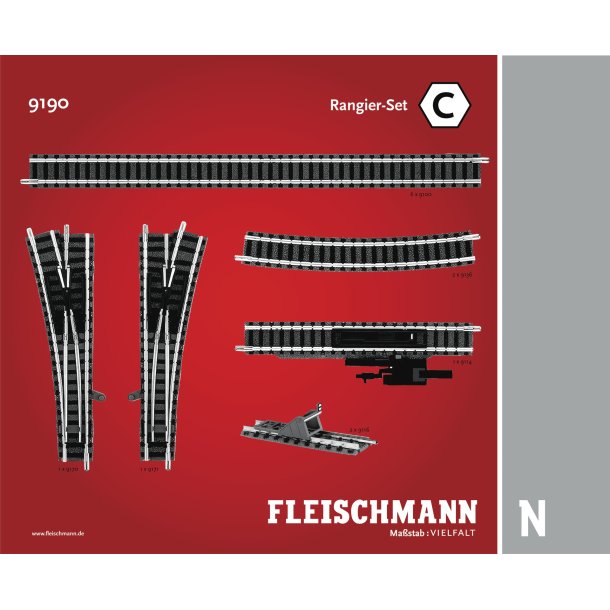 Fleischmann 9190 spor N Rangerst C
