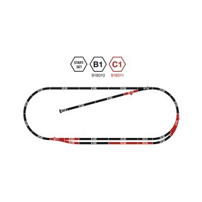 Fleischmann 919011 spor N Spor s�t C1