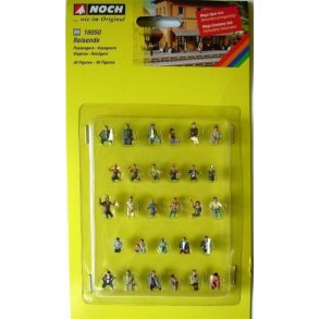 Noch HO 16050 figur s�t rejsende uden ben 30 stk. Figurer