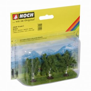 Noch 25520 spor N/Z birke trer 3 stk. 4,5 cm. hj