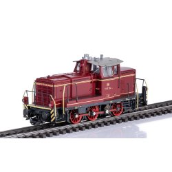 M�rklin 38600 DB dieserllok V 60 med MFX+ og diesellyd samt telex for og bag. Nyhed 2025/2026
