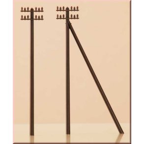 Auhagen spor N 44600 Telegrafmaster uden funktion