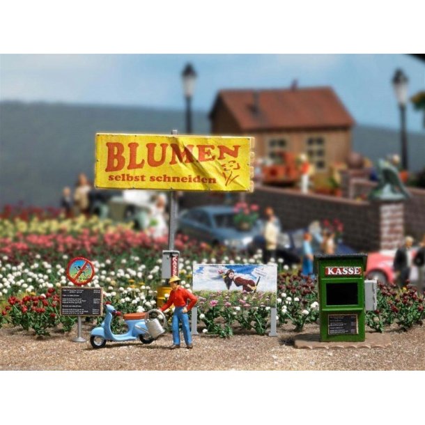 Busch HO 7714 Mini verden afsk&aring;rne blomster