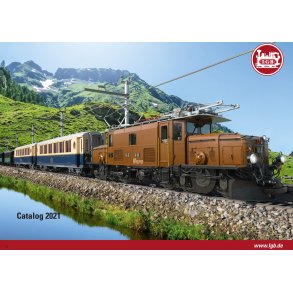 LGB 18488 Hoved katalog 2021 p engelsk indehold 132 sider. Format ca. 29 x 21 cm.