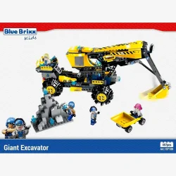 BlueBrixx-Pro 107100 Kyanite Squad: Kmpe gravemaskine