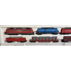 M�rklin 29645 brugt togs�t fra starts�t E-Lok BR 151 med 5 DB cargo godsvogne