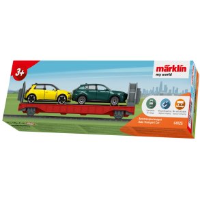 M�rklin 44125 my world autotransport lastet med 2 robuste bilmodeller