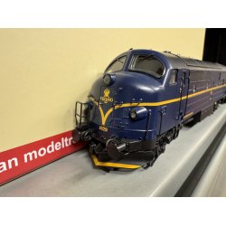 Dekas HO 5750214 diesellok 1029 MX Viking Rail med DC j�vnstr�m og diesellyd
