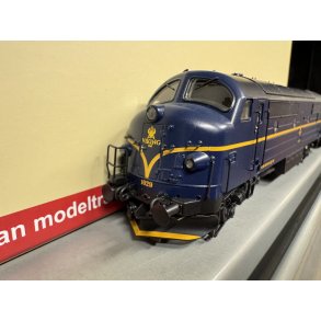Dekas HO 5750214 diesellok 1029 MX Viking Rail med DC j�vnstr�m og diesellyd